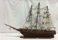 Beautiful "Eagle" Model Ship W/ Sails - S12