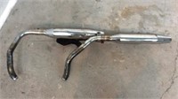 Harley Davidson Dual Exhaust Pipes - 9A