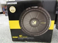 Kicker Comp D 10: Subwoofer, 600 watt