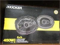 Kicker CS693 6 x 9 3 way 450 Watt, Pr.