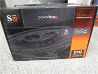 Powerbass S-6903 6 x 9 3 way 210 watt, pr.