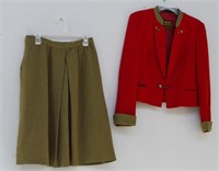 Ladies Trachten Skirt & Jacket Sz Small