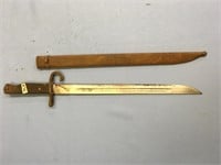 An old bayonet with sheath         (2)