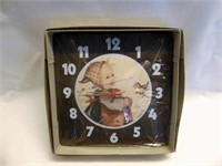 Hummel Clock " Girl With Bird " New