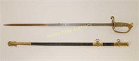 Vintage USN Officers Sword & Scabbard