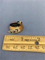 Leonard Savage Ivory loon on bone nest with 1 egg,