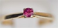 10kt Y.G. Pink Cubic Zirconia Ring MSRP $300 NC