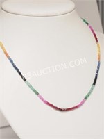 14kt Yellow Gold Ruby Sapphire  ...Necklace $1,400