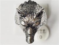 Stainless Steel Wolf Men's Ring MSRP $60 NC