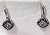 Sterling Silver Diamond (0.40ct) Earrings $1112