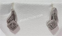 Sterling Silver Diamond (0.14ct) Earrings $655