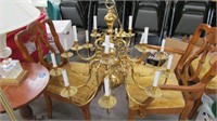 Large 2 Tiered Chandelier