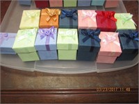 13 Ring Boxes w/Bows