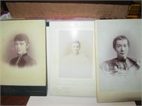 13 Late 1800's Family Photos-4 1/4 x 6 1/2 in.