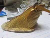 Vtg. Alligator Shoe Change/Coin Purse