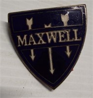 1920's Era Maxwell Automobile radiator badge.