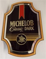 Michelob Classic Dark beer mirror. Measures 26" x