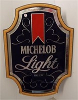 Michelob Light beer mirror. Measures 26" x 18".