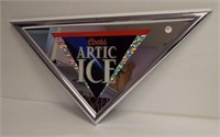 Coors Arctic Ice berr mirror. Measures 14" x 27".