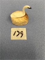Choice on 3 (179-181): ivory swans on bone nests w
