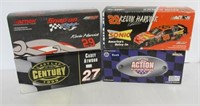 (4) Action die cast stock cars. All 1:24 scale.