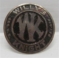 1920's Era Willies Knight emblem.