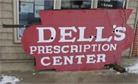 Very heavy vintage metal Dell's Prescription