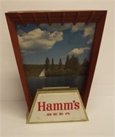 Vintage 1950's-1960's metal and plastic Hamm's