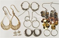 Assorted 7 Pairs of Earrings MSRP $200 NC