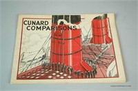 Vintage Cunard Liner Book