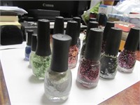 11 Bareley Used China Glaze Fingernail Polishes