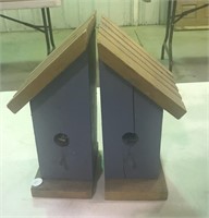 Wood Bird House, 2 parts