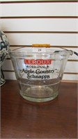 LeRoux Apple Country Schnapps Glass Bucket