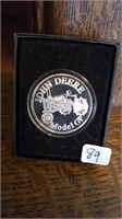 John Deere Model GP One Ounce Fine Silver Coin