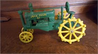 Vintage Cast Iron John Deere GP Toy