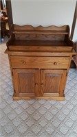 Oak Cabinet Wash Stand Style Modern