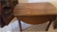 Old Wood Drop Leaf Table