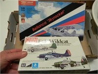 UNOPENED BALLANCA SKYROCKET MODEL & F4F WILDCAT