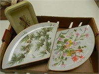 DECORATIVE PLATES-BLOSSOMS OF THE JAPANESE YEAR