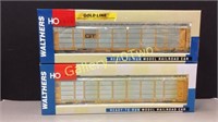 Lot of 2 Walthers Goldline model train cars HO