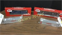 Walther Atlas train cars and Walther Connex boxes