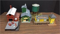 HO scale assembled structure kit for train