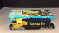 Athearn model train locomotive SD40 Santa Fe