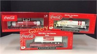 Selection of Coca-Cola train collection series
