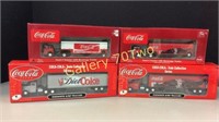 Selection of Coca-Cola train collection series
