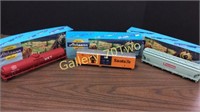 Lot of three Athearn model cars all HO scale and
