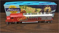 Santa Fe locomotive number 92 produced by Athearn
