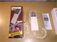 Vintage QWIK Phone w/ Original Box