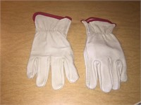 Genuine Leather Utility Gloves Size Small