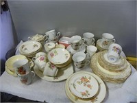 Qty of various partial sets of dishes